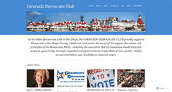 Desktop Screenshot of coronadodemocrats.com